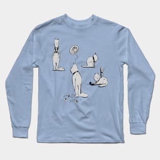 Kitty litter Long Sleeve T-Shirt